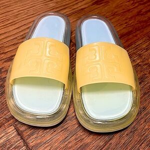 Tory burch jelly slides